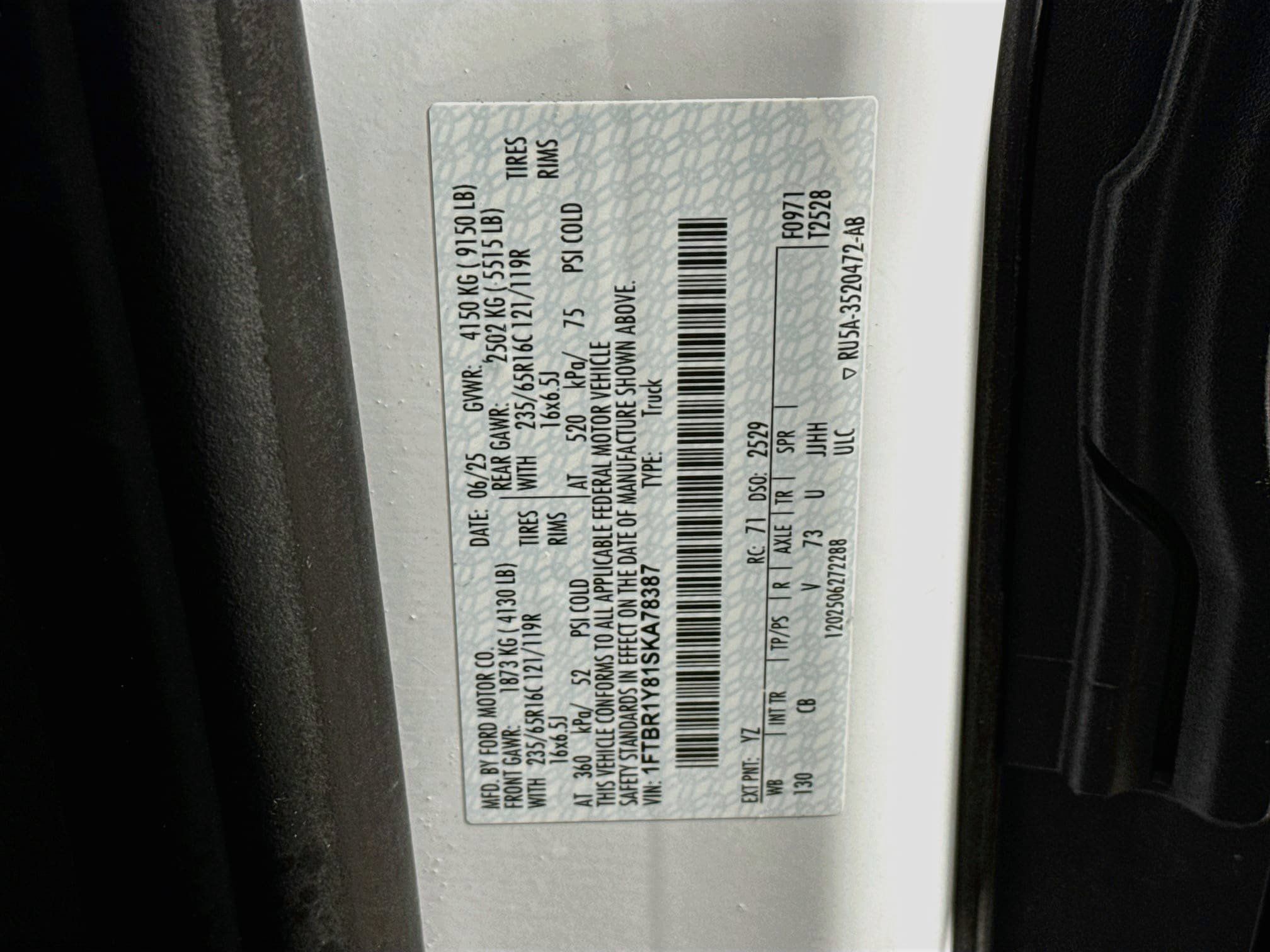 Used 2025 Ford Transit 250 Low Roof w/ Exterior Upgrade Package RWD image 28