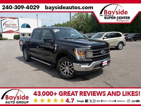 Used 2021 Ford F150 Lariat AWD/4WD image 1