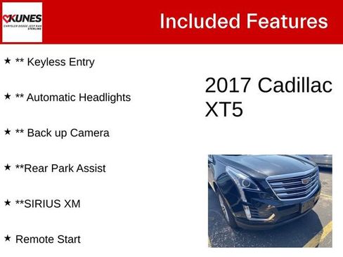 Used 2017 Cadillac XT5 Luxury w/ Driver Awareness Package AWD/4WD image 5