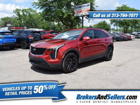 Used 2023 Cadillac XT4 Sport w/ LPO, Onyx Lite Package AWD/4WD image 1