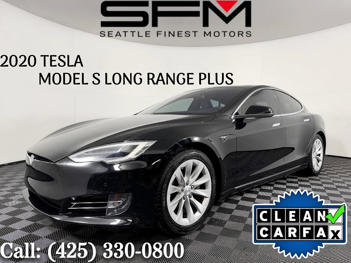 Used 2020 Tesla Model S Long Range Plus AWD/4WD image 1
