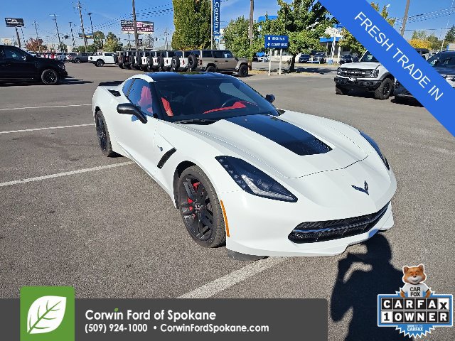 Used 2015 Chevrolet Corvette Stingray Coupe w/ 3LT Preferred Equipment Group RWD 360° Tour