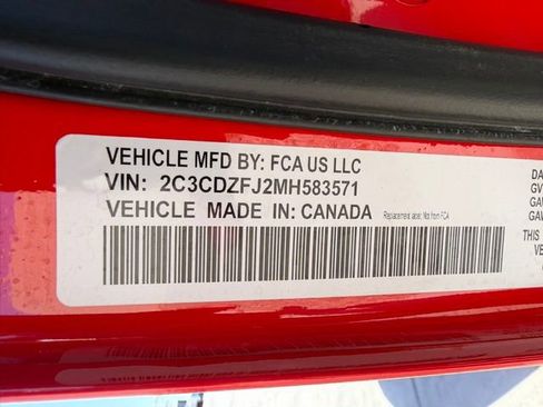 Used 2021 Dodge Challenger R/T Scat Pack w/ T/A Package RWD image 31