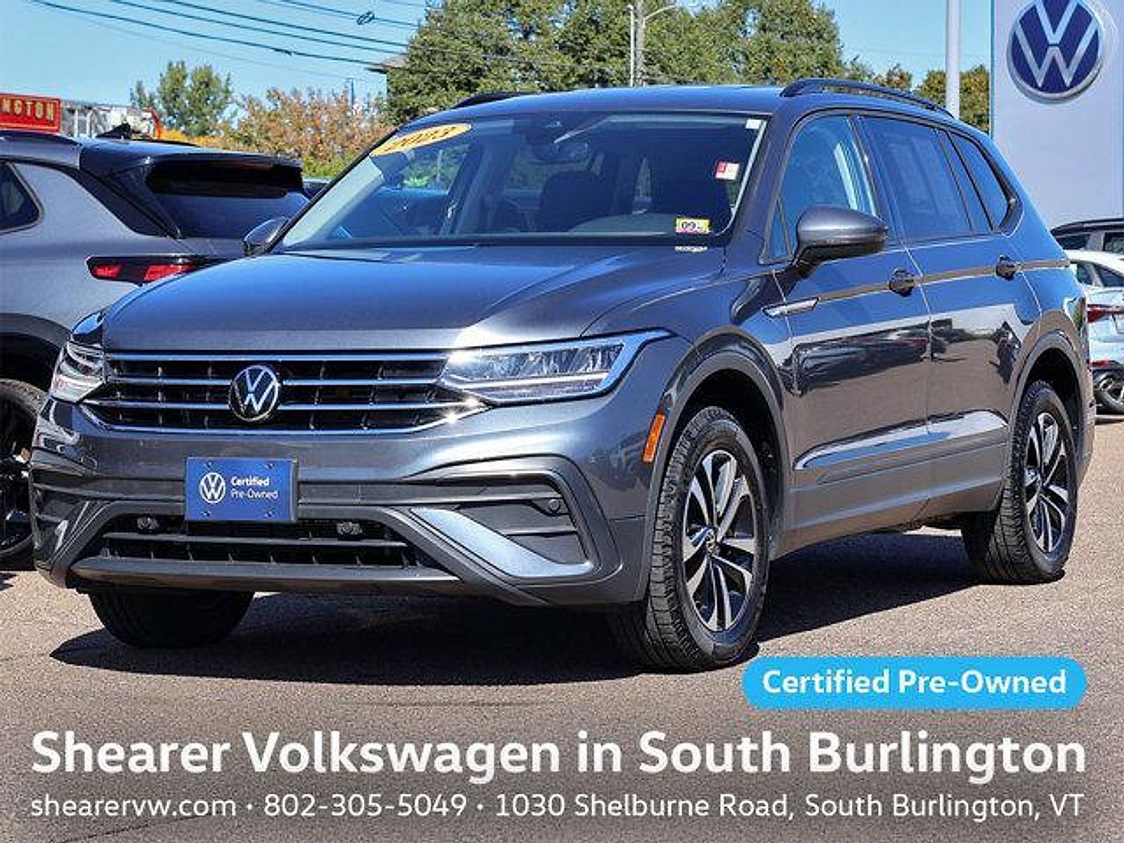 Used 2023 Volkswagen Tiguan S w/ Driver Assistance Package AWD/4WD image 1