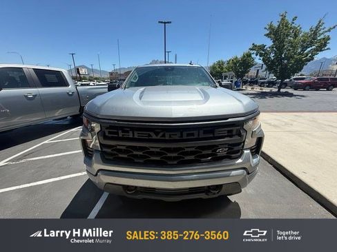 Used 2025 Chevrolet Silverado 1500 Custom w/ LPO, Dark Essentials Package AWD/4WD image 1