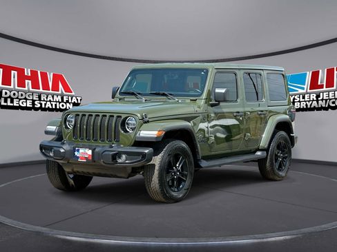 Used 2020 Jeep Wrangler Unlimited Sahara AWD/4WD image 1