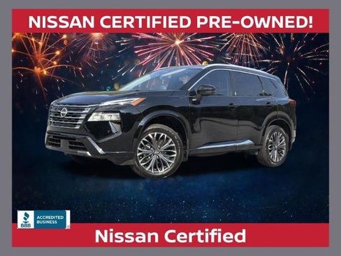 Certified 2025 Nissan Rogue Platinum w/ Platinum Premium Package FWD image 1