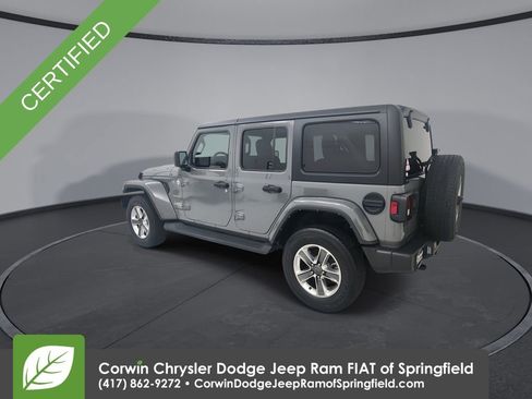 Certified 2022 Jeep Wrangler Unlimited Sahara AWD/4WD image 6
