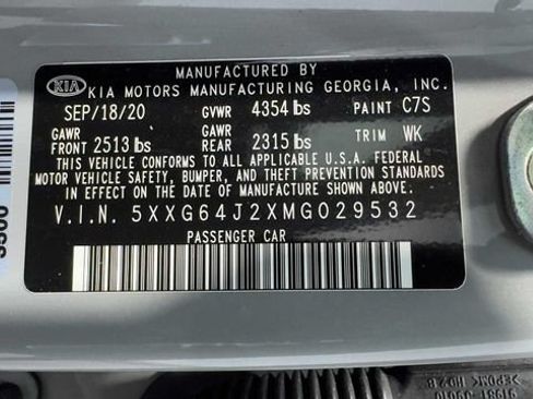 Used 2021 Kia K5 GT-Line FWD image 35