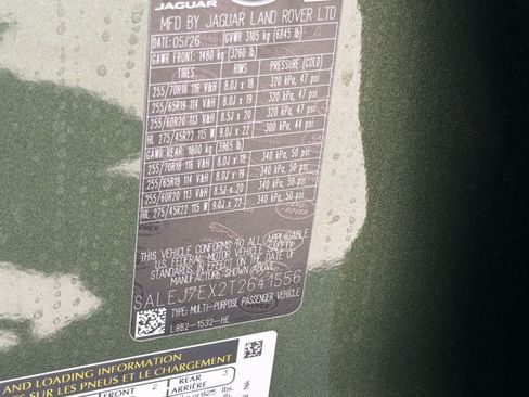 New 2026 Land Rover Defender 110 S AWD/4WD image 26