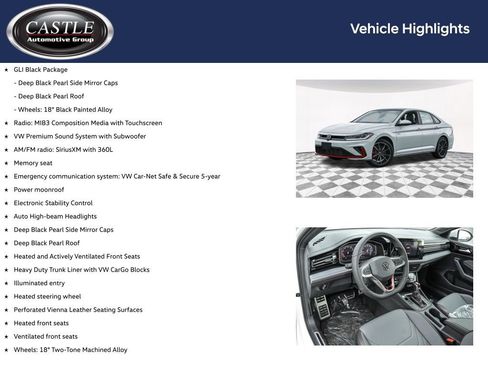 New 2026 Volkswagen Jetta GLI Autobahn FWD image 3