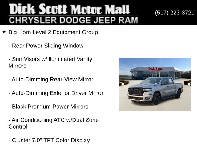 Used 2025 RAM 1500 Big Horn AWD/4WD image 25