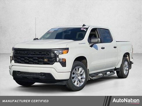 Certified 2024 Chevrolet Silverado 1500 Custom image 1