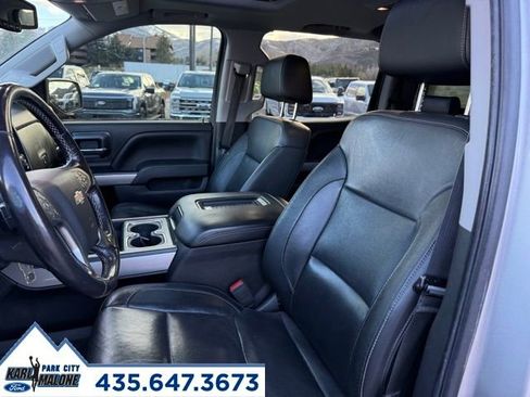 Used 2018 Chevrolet Silverado 1500 LTZ Z71 w/ LTZ Plus Package AWD/4WD image 15