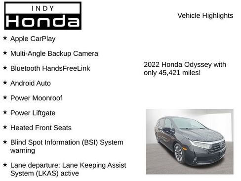 Used 2022 Honda Odyssey EX-L image 7