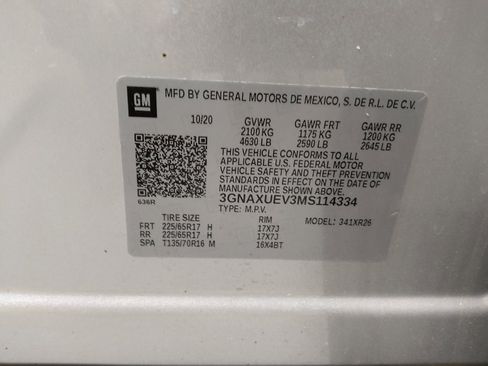 Used 2021 Chevrolet Equinox LT image 33