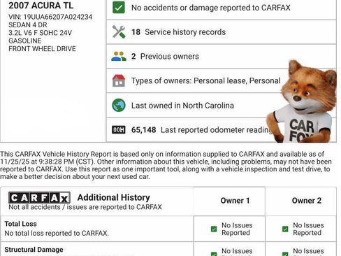 Used 2007 Acura TL w/ Navigation System image 23