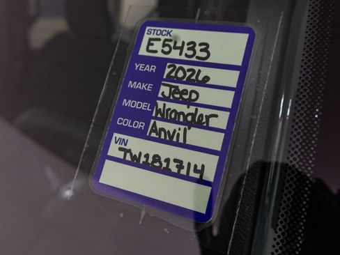 New 2026 Jeep Wrangler Sport S image 54