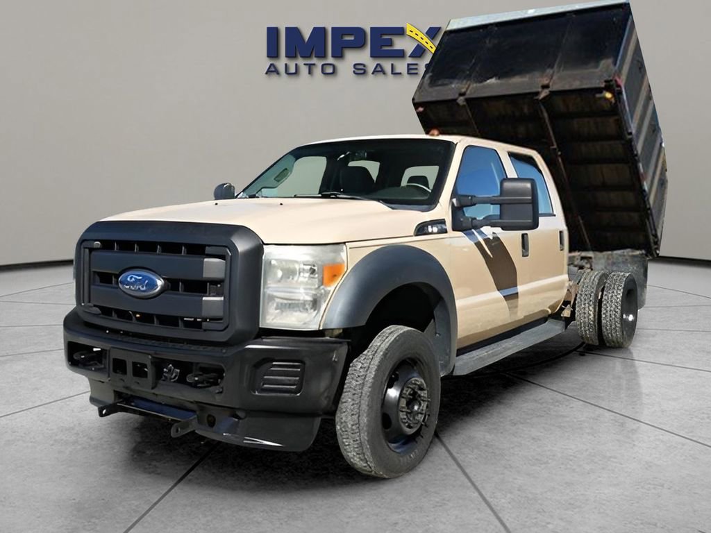 Used 2013 Ford F450 XL w/ Snow Plow Prep Pkg RWD image 1