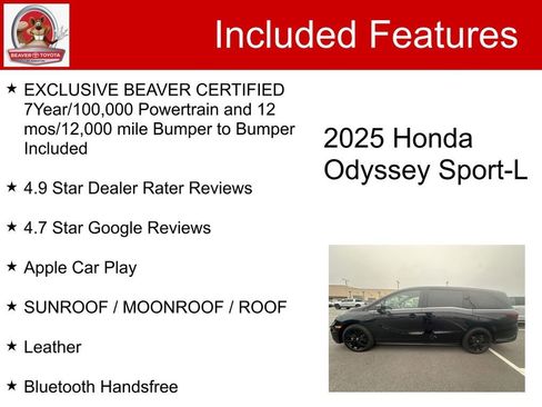 Used 2025 Honda Odyssey Sport-L image 5