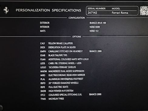 Certified 2021 Ferrari Roma RWD image 50