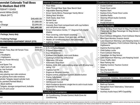 New 2026 Chevrolet Colorado Trail Boss image 30