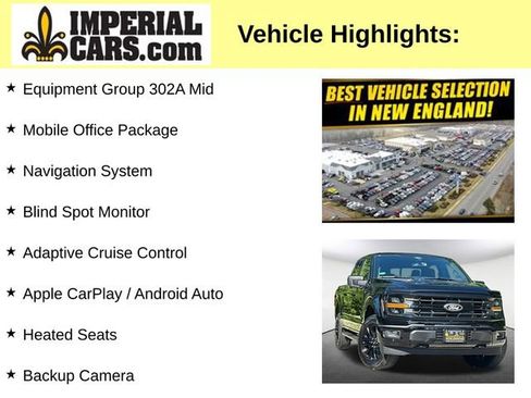 Used 2025 Ford F150 XLT w/ Equipment Group 302A MID AWD/4WD image 8