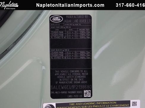 Used 2023 Land Rover Defender 110 75th Limited Edition AWD/4WD image 36