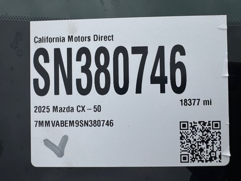Used 2025 MAZDA CX-50 AWD 2.5 S w/ Premium Plus Pkg image 18