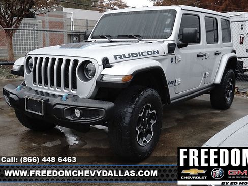 Used 2023 Jeep Wrangler Unlimited Rubicon 4xe w/ Cold Weather Group image 4