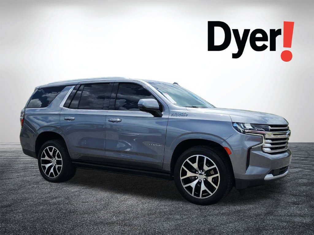 Used 2021 Chevrolet Tahoe High Country w/ Premium Package RWD image 1