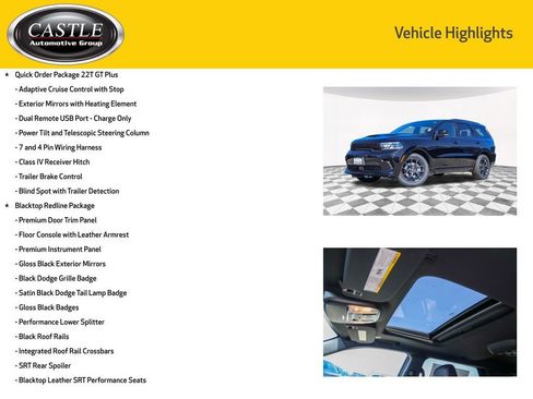 New 2026 Dodge Durango GT AWD/4WD image 6