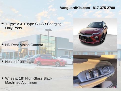 Used 2021 Chevrolet TrailBlazer RS w/ Technology Package image 24