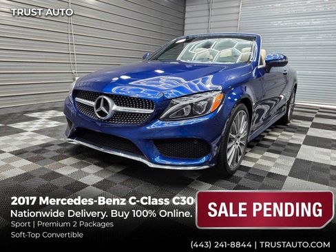 Used 2017 Mercedes-Benz C 300 4MATIC Cabriolet image 1