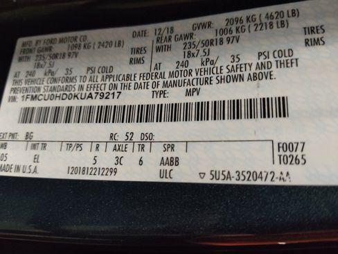 Used 2019 Ford Escape SEL FWD image 33
