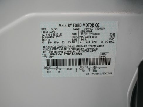 Certified 2024 Ford Edge SEL w/ Convenience Package AWD/4WD image 25