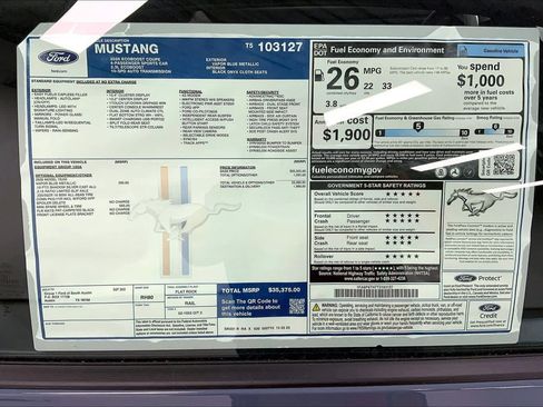 New 2026 Ford Mustang EcoBoost Fastback image 22