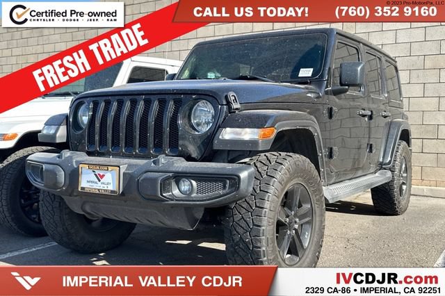 Certified 2021 Jeep Wrangler Unlimited Sahara AWD/4WD image 1