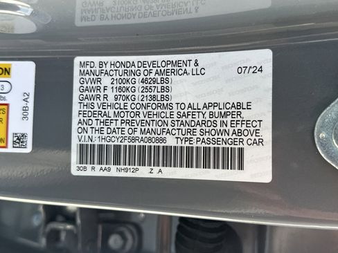 Used 2024 Honda Accord Sport image 35