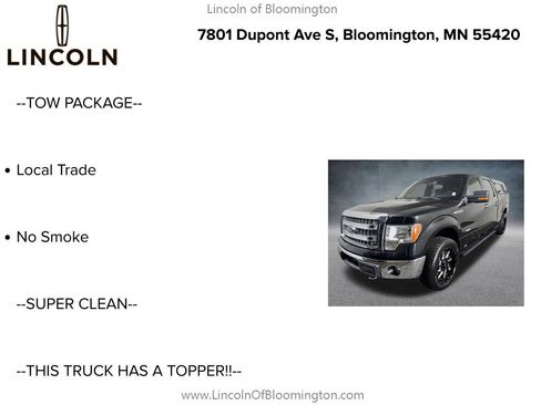 Used 2013 Ford F150 XLT w/ Luxury Equipment Group AWD/4WD image 5