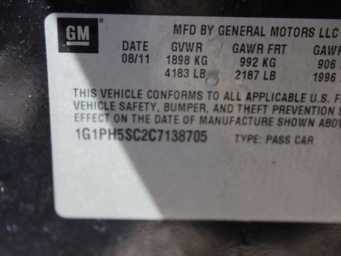 Used 2012 Chevrolet Cruze LTZ w/ RS Package image 11