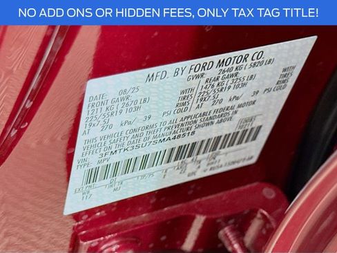 New 2025 Ford Mustang Mach-E Premium image 33