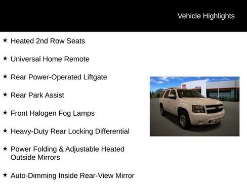 Used 2012 Chevrolet Tahoe LT w/ Luxury Package image 3
