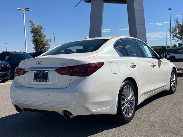 Certified 2024 INFINITI Q50 Luxe w/ Cargo Package RWD image 5