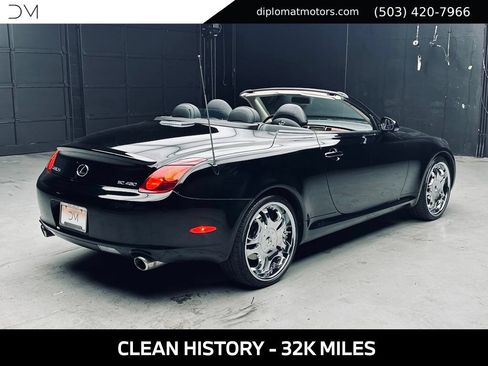Used 2002 Lexus SC 430 Convertible RWD image 8