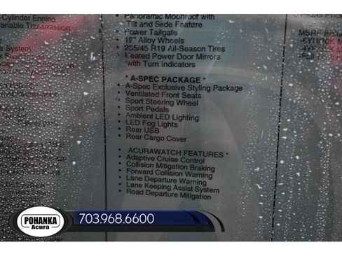 New 2025 Acura ADX A-Spec image 37