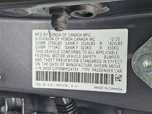Used 2021 Honda Civic LX image 36