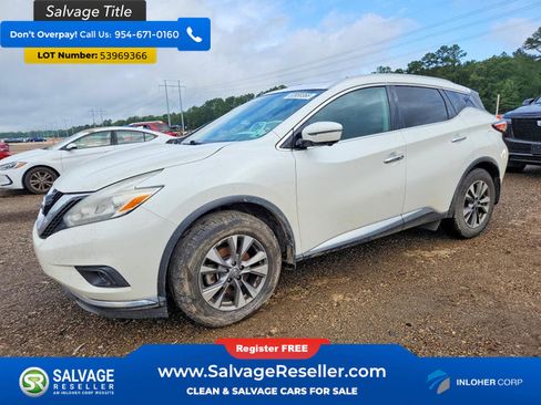 Used 2016 Nissan Murano SL w/ SL Technology Package FWD image 1