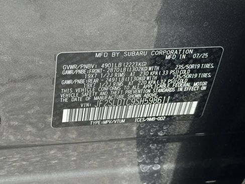 Certified 2025 Subaru Forester Touring AWD/4WD image 26
