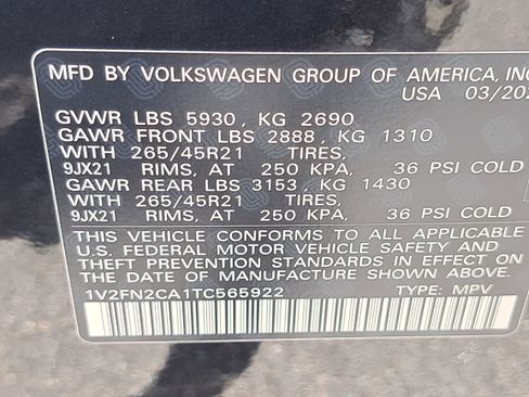 New 2026 Volkswagen Atlas SEL Premium R-Line AWD/4WD image 35